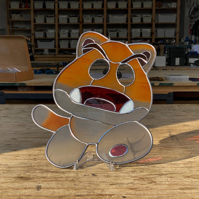 cat goomba light through