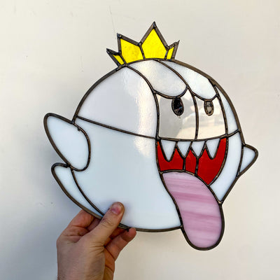 king boo stained glass sun-catcher_version 1
