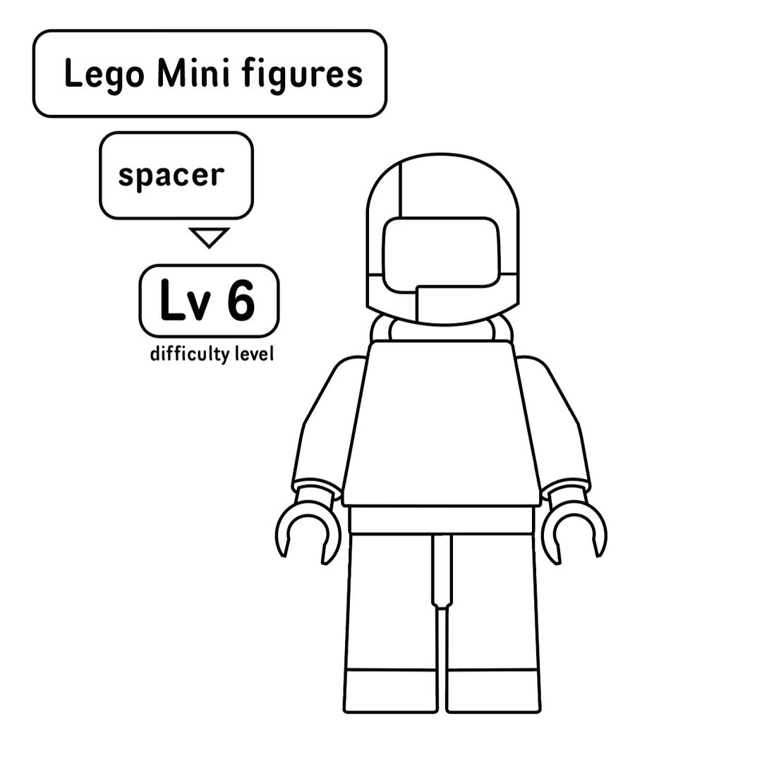 Lego Spaceman Drawing Lego Movie 2 Coloring Sheet LEGO® City: Fun To Colour (LEGO® Fun To