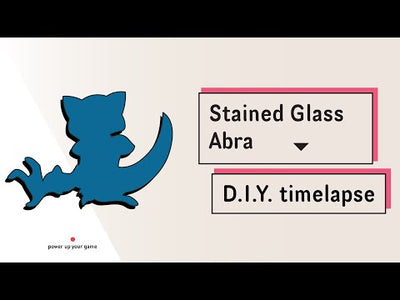 Abra Inspired Stained Glass Art
