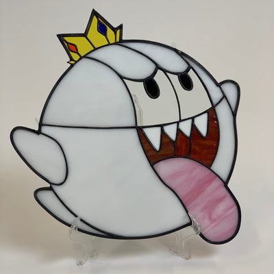 King Boo Inspired Stained Glass Art