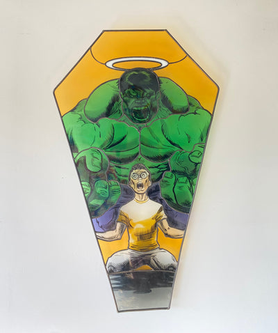 The HulkHeroes Never Die - The Hulk Inspired Stained Glass Art_1
