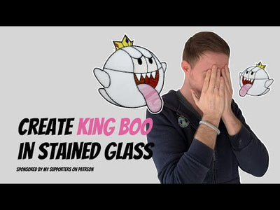 King Boo Inspired Stained Glass Pattern