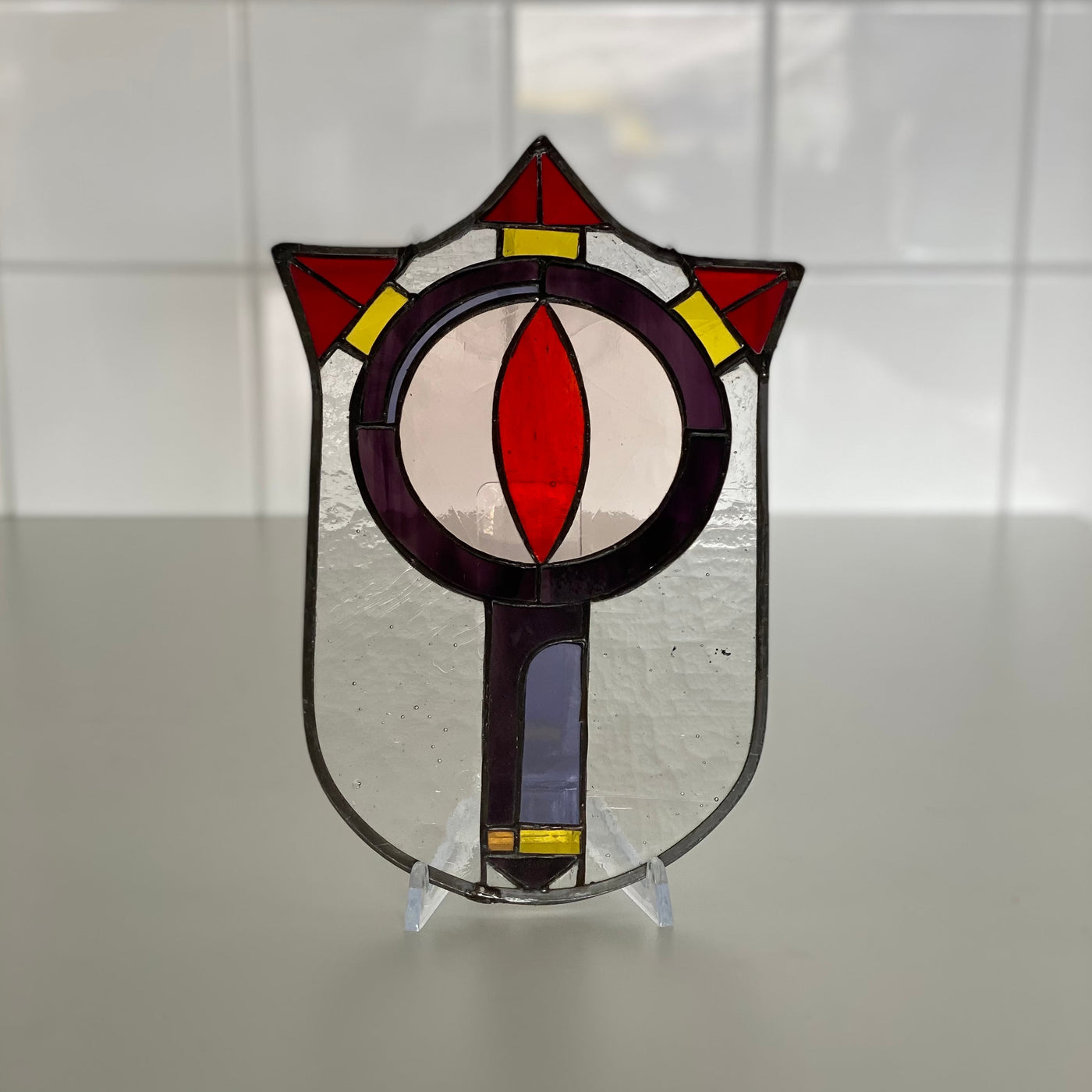 The Legend of Zelda Lens of Truth Stained Glass Suncatcher