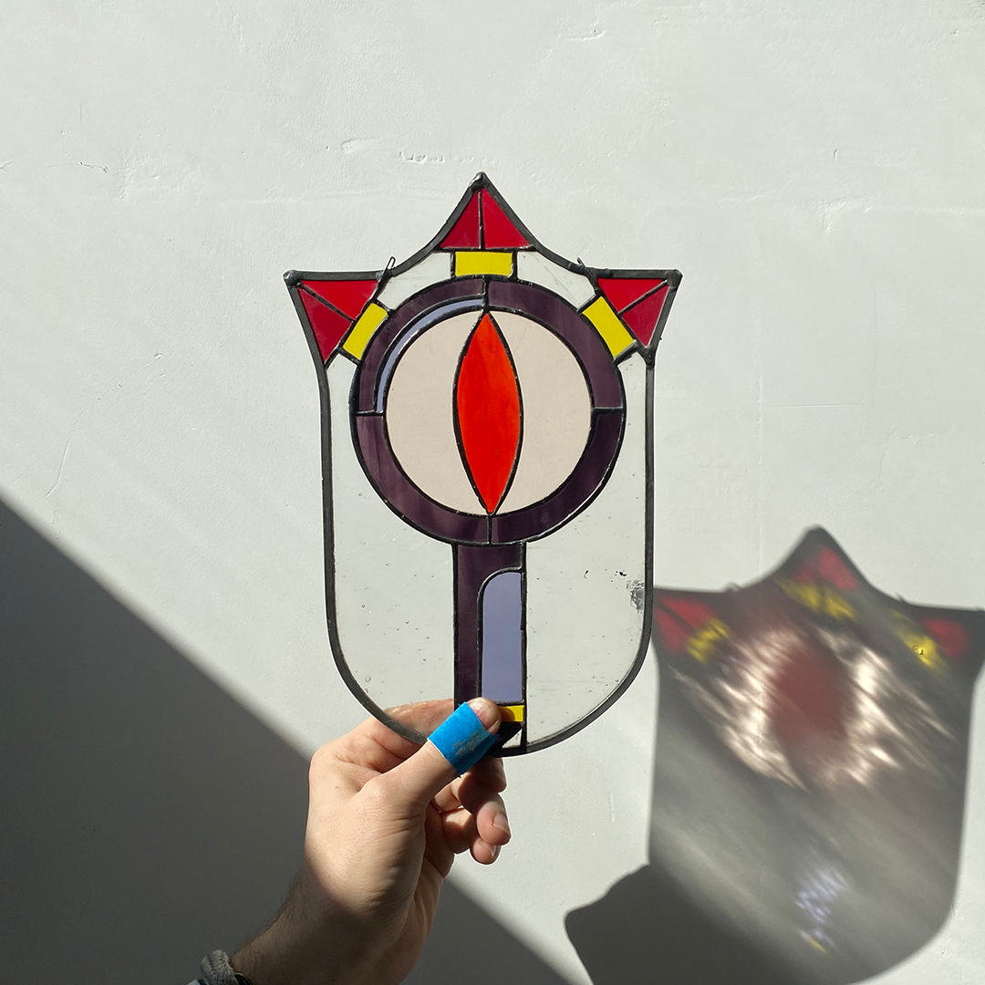 The Legend of Zelda Lens of Truth Stained Glass Suncatcher 1