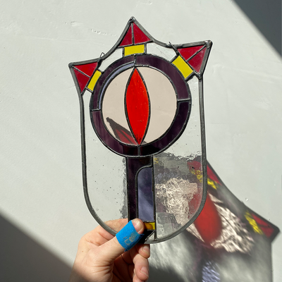 The Legend of Zelda Lens of Truth Stained Glass Suncatcher 2