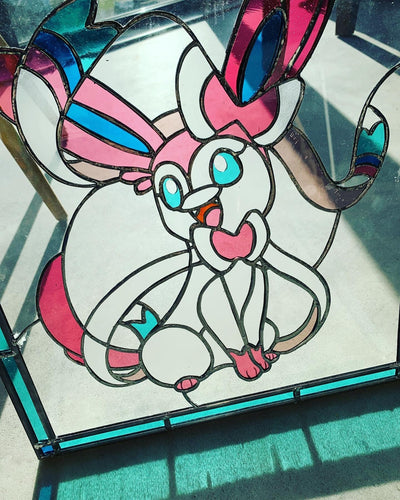 pokémon sylveon stained glass window 2